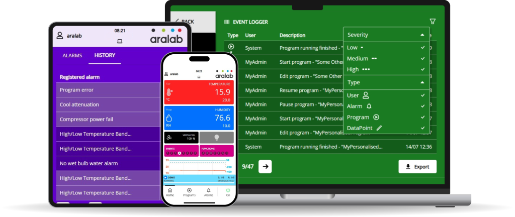 ClimaPlus Web Interface